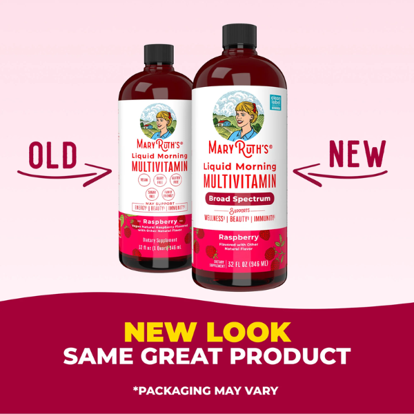 Multivitaminico Matutino Sabor Frambuesa, Liquido 450 ml (15.22 fl oz), Mary Ruth's