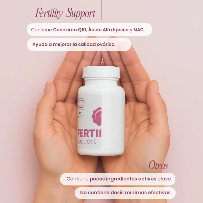 Fertility Support para la Salud Reproductiva y Fertilidad (90 cápsulas) | NutriADN