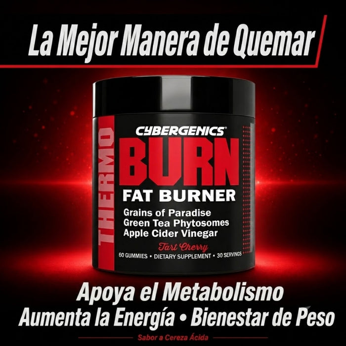 Quemador de Grasa Sabor Cereza Cybergenics® (60 gomitas), Windmill