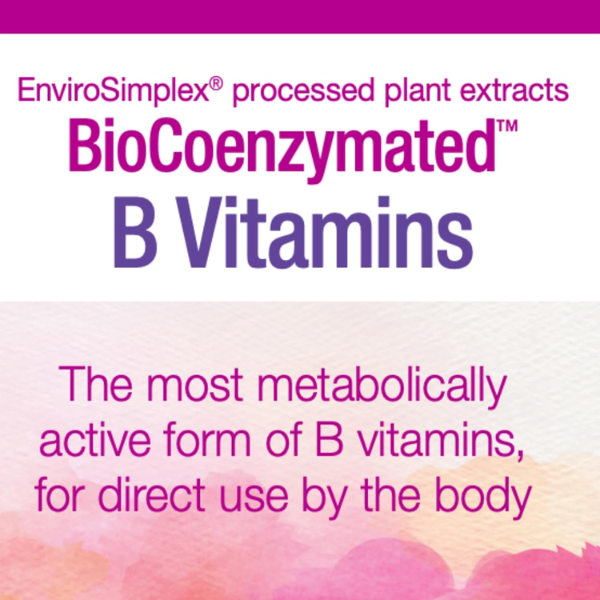 Folato con B12 1,000 mcg BioCoenzymated® (60 tabs), Natural Factors