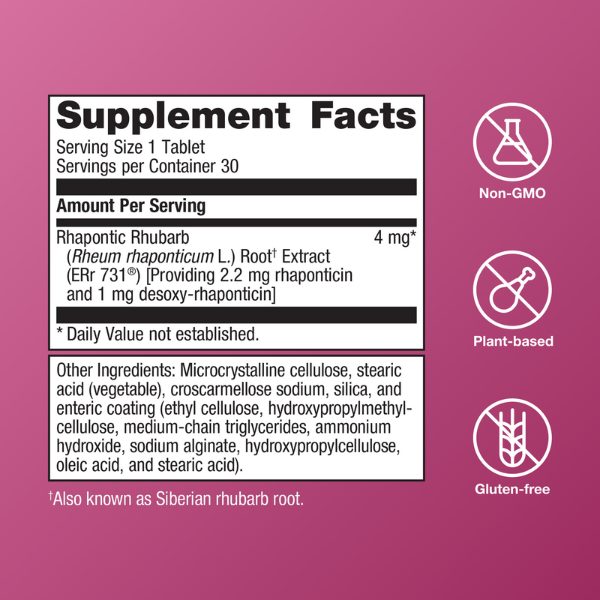 Estrovera 271 mg Perimenopausia y Menopausia (30 tabs), Metagenics