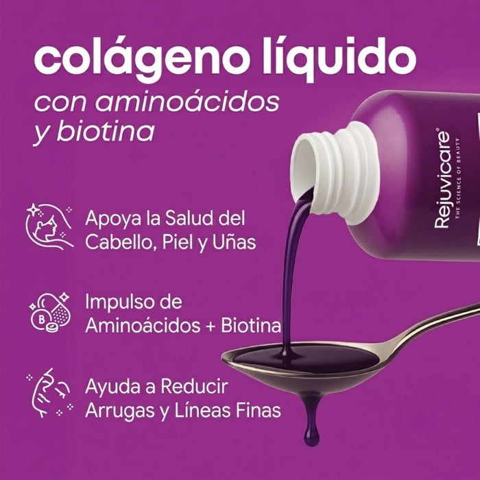 Colágeno para Cabello, Piel y Uñas Rejuvicare® (473 ml), Windmill