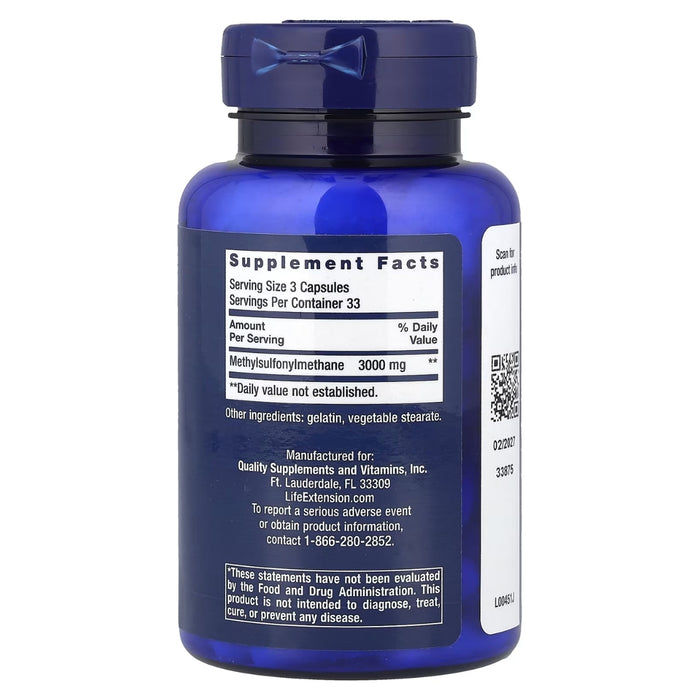 MSM 1000 mg (100 caps), Life Extension