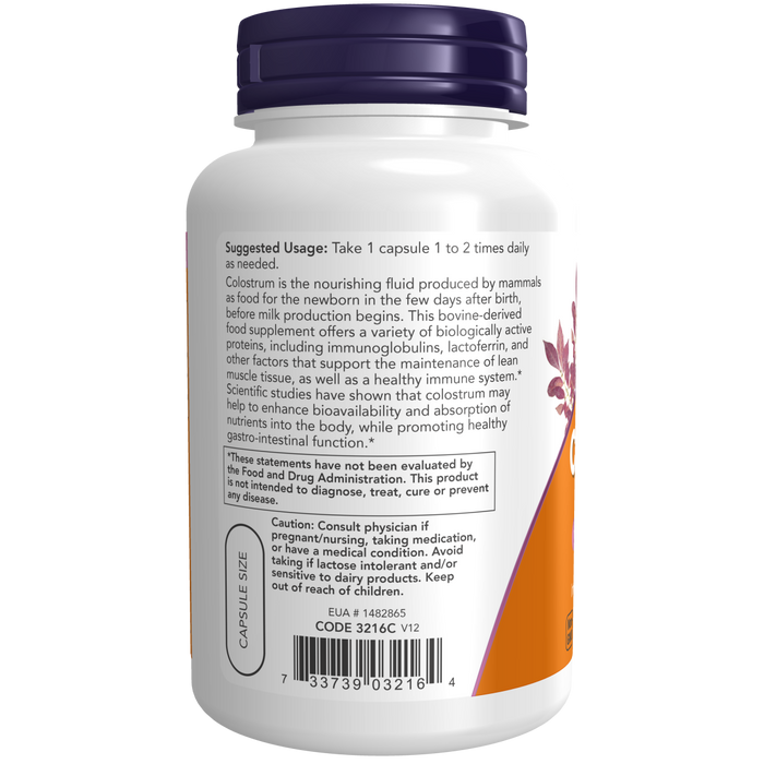 EX Calostro 500 mg (120 veg caps)