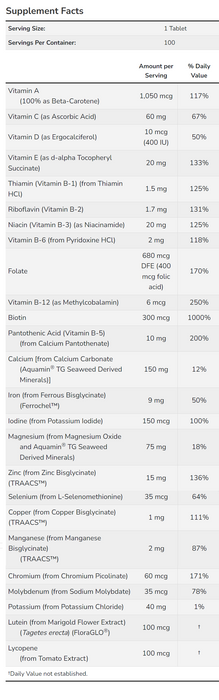 Daily Vits Multivitaminico y Minerales (100 tabs)