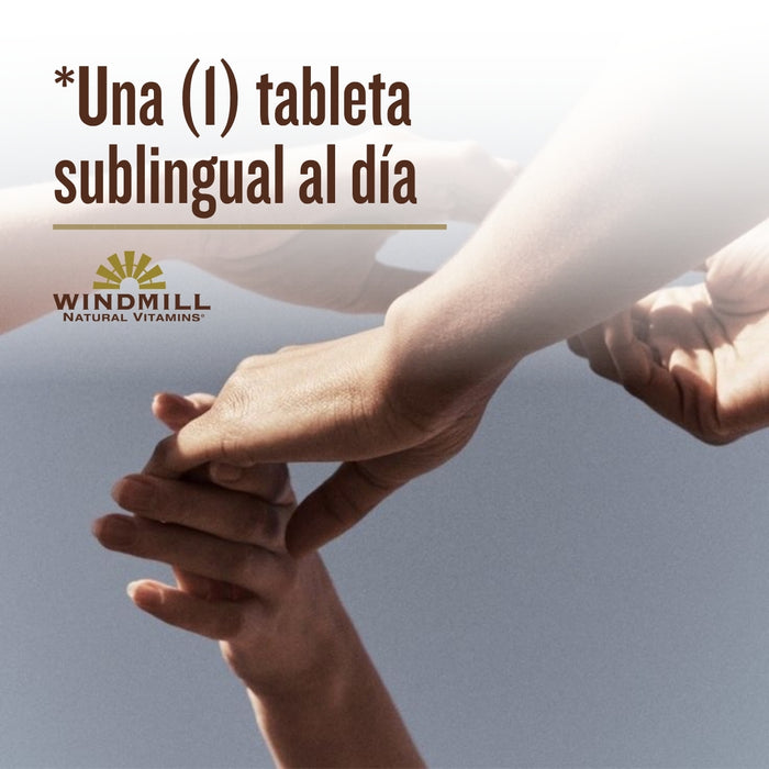 Vitamina B12 5000 mcg (50 tabs sublingual), Windmill