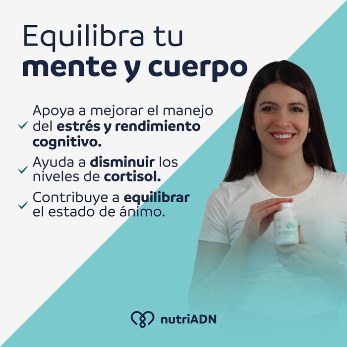 Stress Support para la Salud ante el Estrés (60 cápsulas) | NutriADN