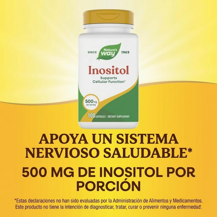 Inositol 500 mg (100 caps), Nature's Way