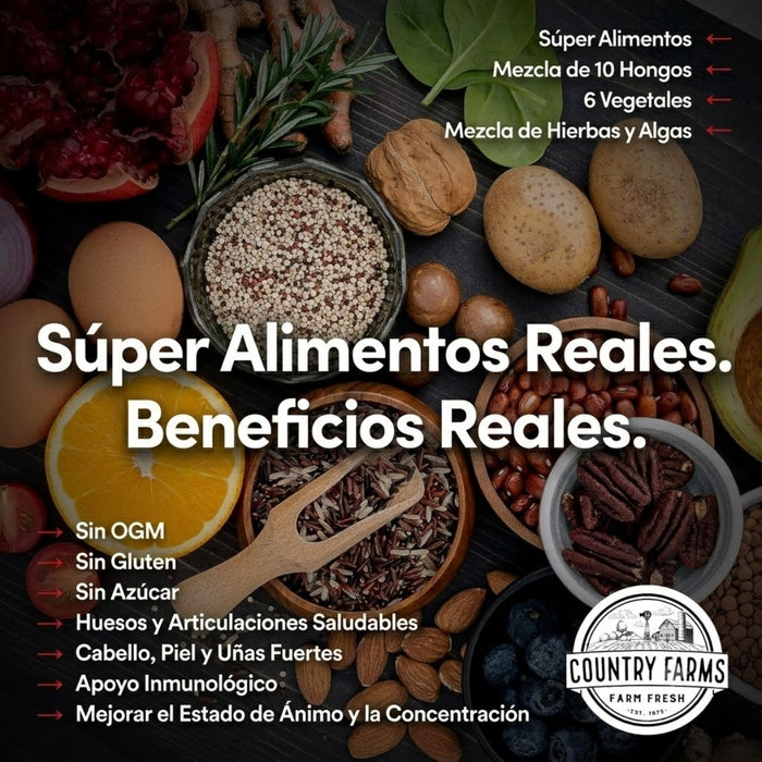 Colágeno + Vegetales, Country Farms® (300 g), Windmill
