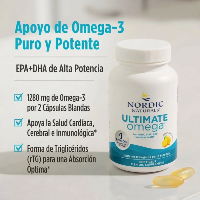 Kit #2 Ultima Omega + DHA para Niños Sabor Tropical, Nordic Naturals