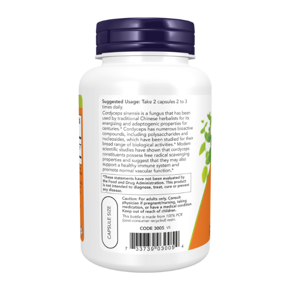 Cordyceps 750mg (90 veg caps)