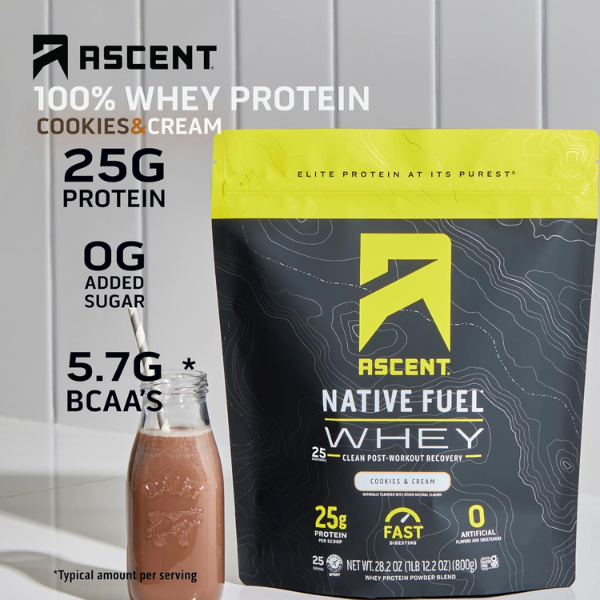 Proteína Sabor Cookies and Cream (1.8 lb / 800 g), Ascent