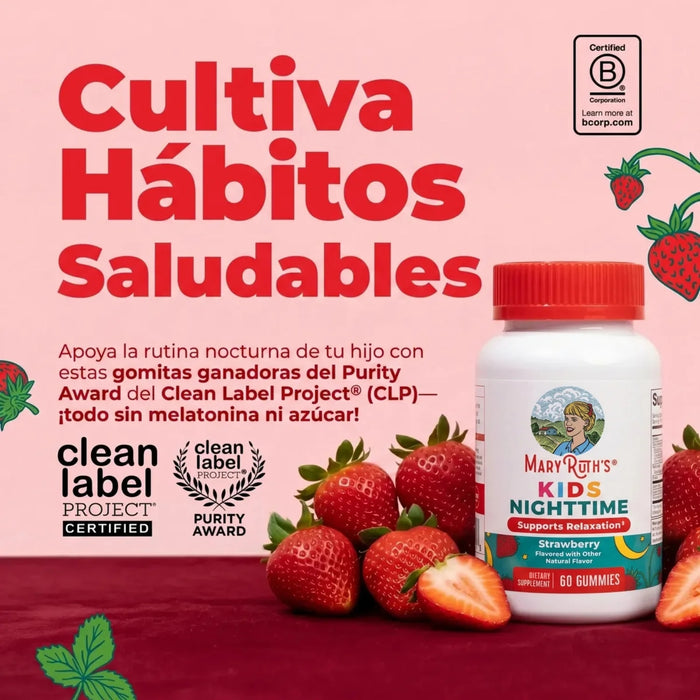KIT #25 Multivitamínico y Sueño para Niños (60 gomitas c/u), MaryRuth's