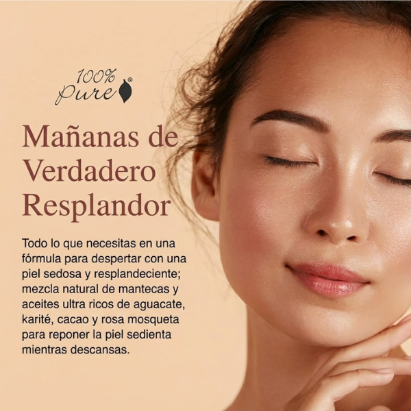 Multivitamínico y Antioxidantes para Piel Ultra Riché PM® (1.4oz 40 ml), 100% Pure