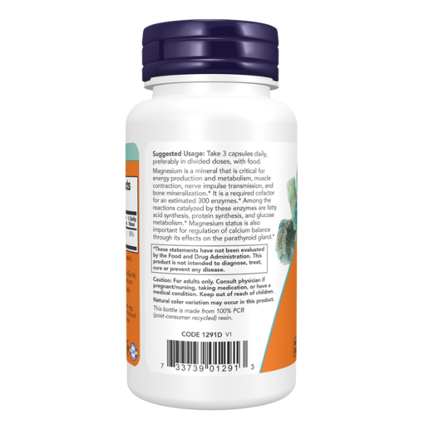 Citrato de Magnesio (60 veg caps)