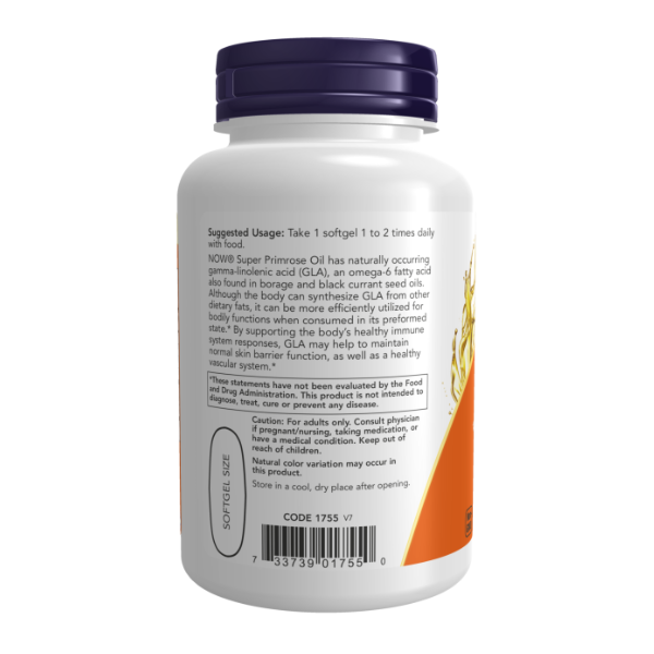 EX Super Primrose, Primavera 1300 mg (60 softgels)