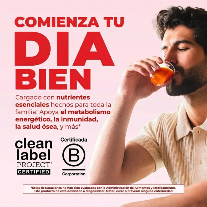 Multivitaminico Matutino Sabor Frambuesa, Liquido 450 ml (15.22 fl oz), Mary Ruth's