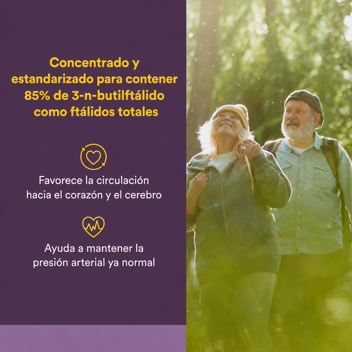 Extracto de Semilla de Apio 85% 3-n-Alholva (60 vcap), Natural Factors