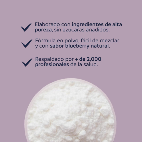 Myo & D-Chiro Inositol sabor Mora Azul(40:1)(300 g), NutriADN