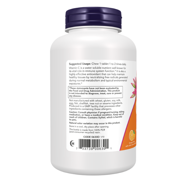 Vitamin C-500 (100 Tablets)/ Vitamin C-500 Orange Chewable