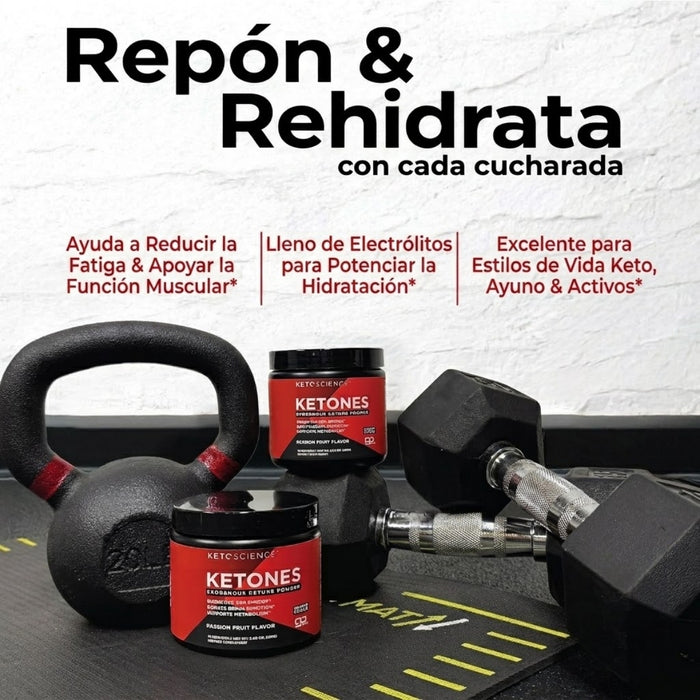 Cetonas Exógenas Sabor Maracuyá KETONES KETOSCIENCE® (159 g), Windmill