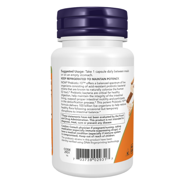 Probiotic 10™ 100 Billion (60 Veg Caps) / Probiotic-10™ 100 Billion