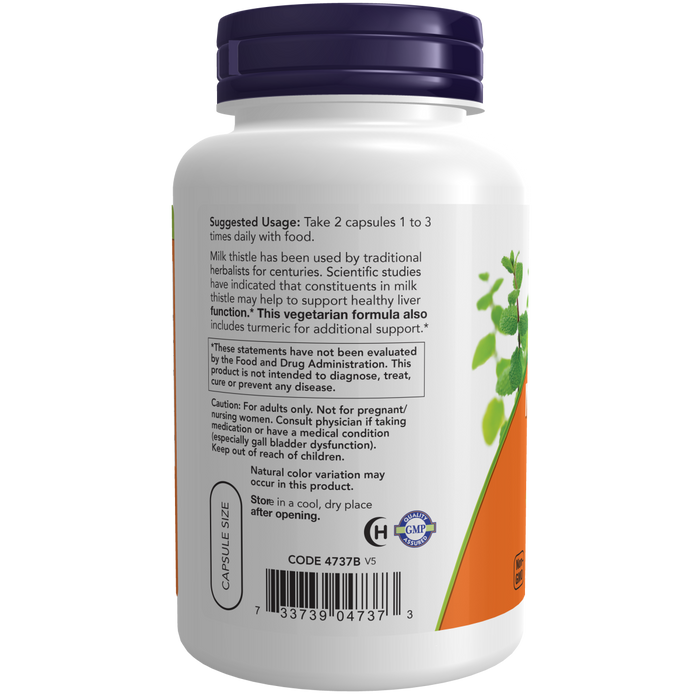 Extracto de Cardo Mariano 150 mg con Silimarina 120 mg (120 veg caps)