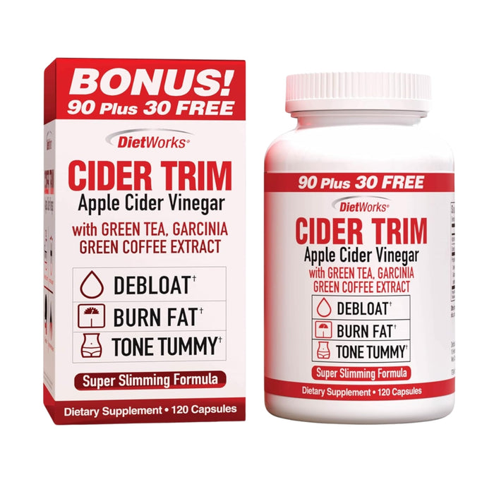 Sidra de Manzana Cider Trim, DietWorks® (120 caps), Windmill