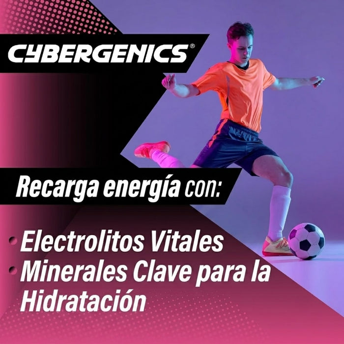 Electrolitos Sabor Sandía Cybergenics® (60 gomitas), Windmill