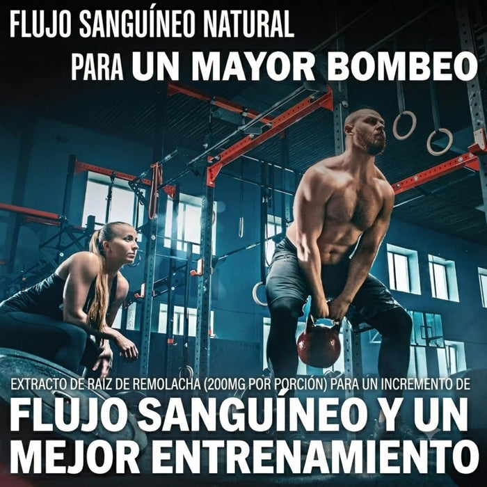 Pre Entreno Sabor Mora Azúl Cybergenics® (60 gomitas), Windmill