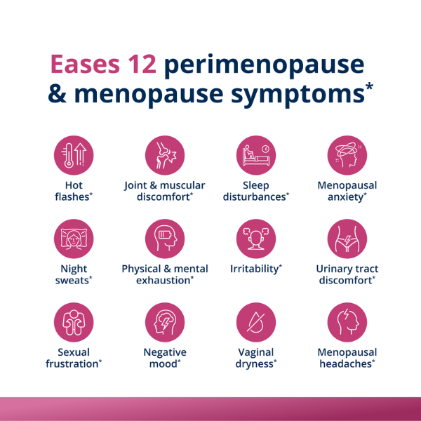 Estrovera 271 mg Perimenopausia y Menopausia (30 tabs), Metagenics
