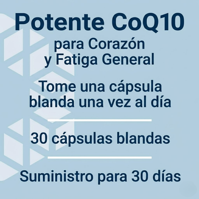 Super Ubiquinol CoQ10 con Apoyo Mitocondrial (30 softgels), Life Extension