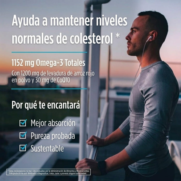 Pro-Omega® LDL EPA 585 mg DHA 405 mg (180 softgels), Nordic Naturals