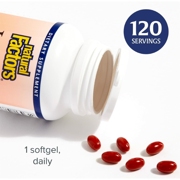 Luteina 20 mg (60 softgels), Natural Factors
