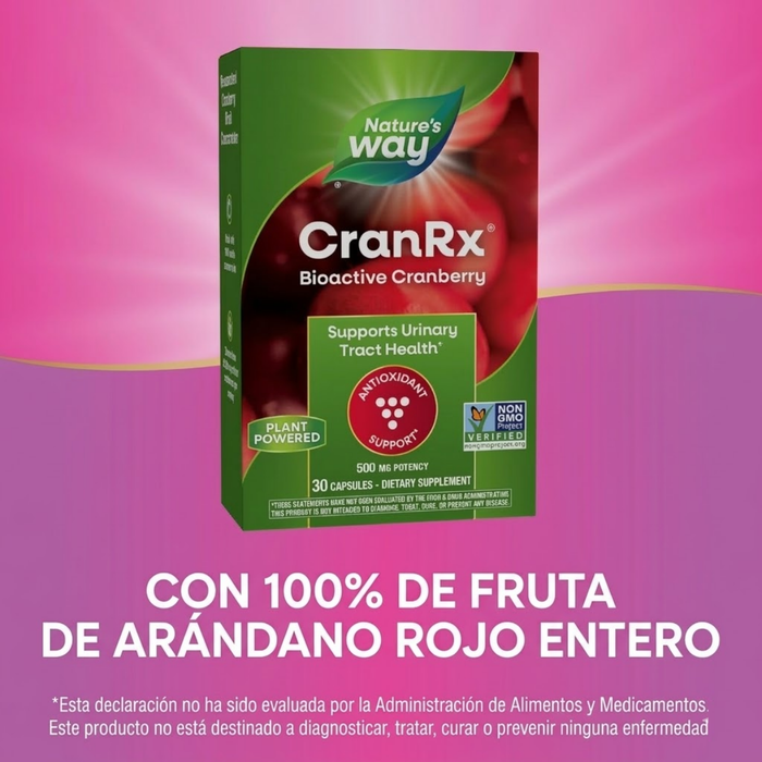 Salud Urinaria Cranrx Bioactive® (30 veg caps), Nature's Way