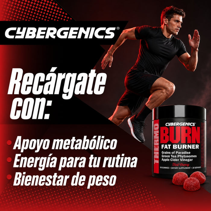 Quemador de Grasa Sabor Cereza Cybergenics® (60 gomitas), Windmill