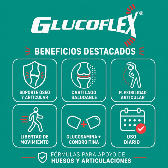 Glucosamina y MSM Glucoflex® (60 caplets), Windmill