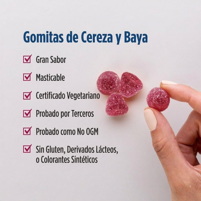 Multivitamínico para Niños Sabor Frutos Rojos, Nordic Berries® (120 gomitas), Nordic Naturals