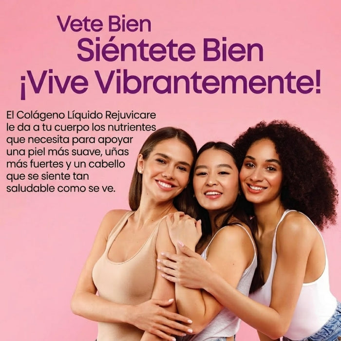 Colágeno para Cabello, Piel y Uñas Rejuvicare® (473 ml), Windmill