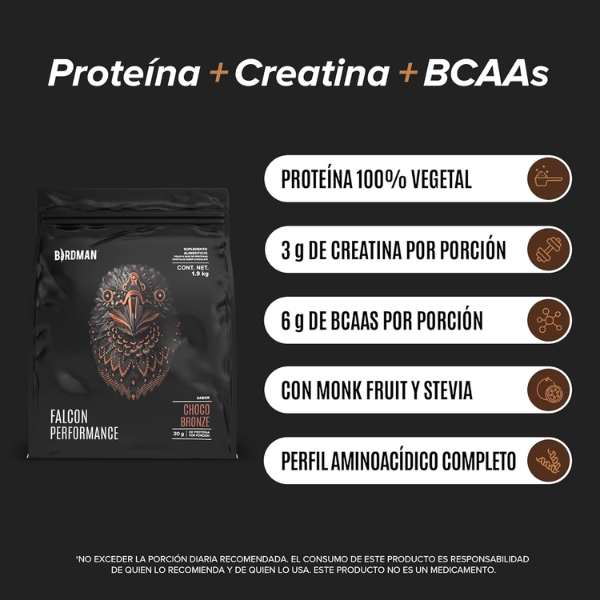 EX Falcon Performance Chocolate (1.9 Kg), Birdman