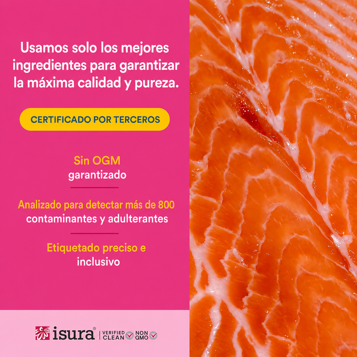 Omega Completo 100% Aceite de Salmon Salvaje de Alaska 1,300 mg Enteripure® (90 softgels), Natural Factors