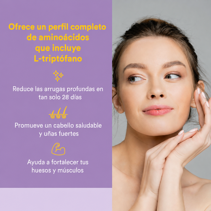Total Body Collagen™ Peptidos Bioactivos de Colageno. 1 lb (500g), Natural Factors