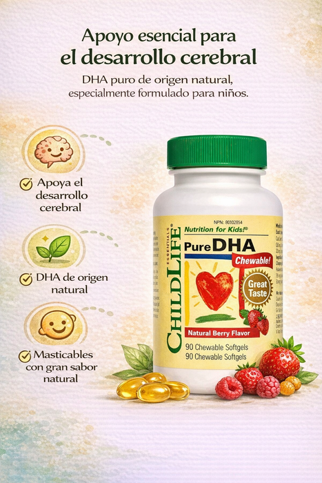 DHA Puro para Niños (90 softgels), Child Life