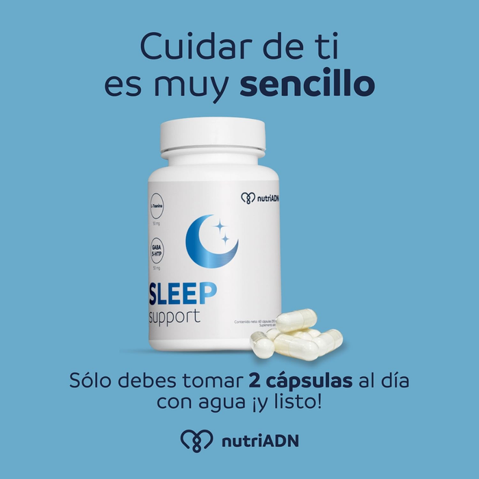 Sleep Support para la Salud del Sueño (60 cápsulas) | NutriADN