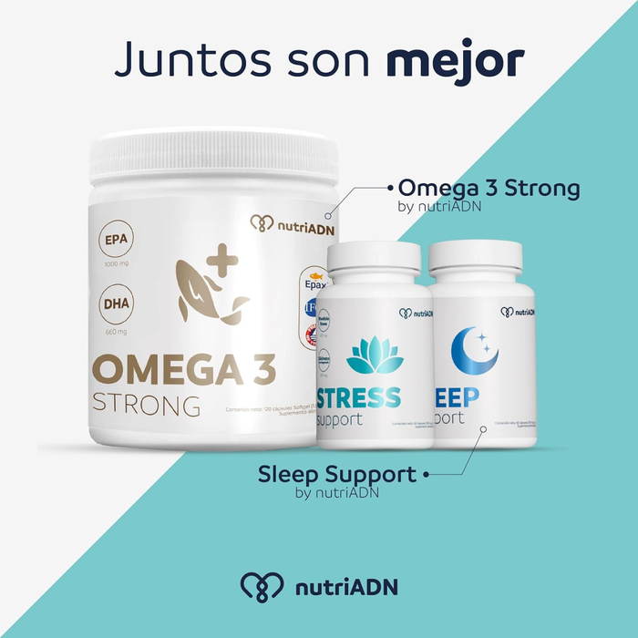 Stress Support para la Salud ante el Estrés (60 cápsulas) | NutriADN
