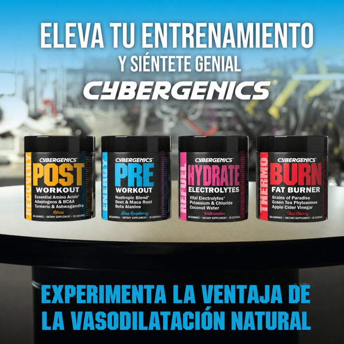 Post Entreno Sabor Cítrico Cybergenics® (60 gomitas), Windmill