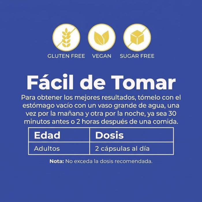 EX Gut Flora Health Probiótico + Prebiótico+ Enzimas (60 caps), MaryRuth's