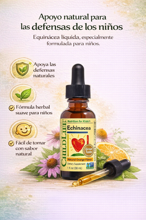 Equinacea para Niños (1 fl oz 30 ml), Child Life