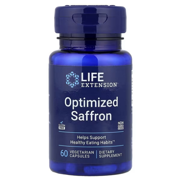 Saffron Optimizado (60 veg caps), Life Extension