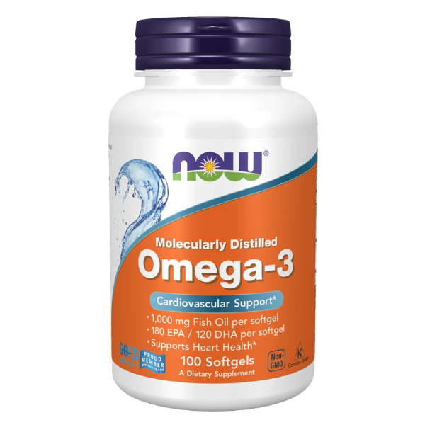 Now Omega-3 1000 mg (100 softgels)